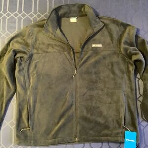 Columbia Men's Dark Gray Fleece Jacket